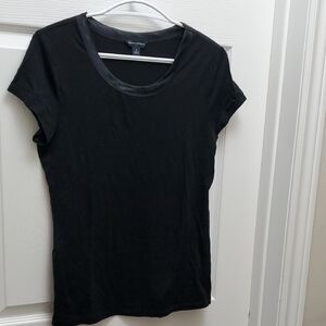 Banana Republic Black Short Sleeve Tee